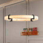 Marble Finish Chandelier for Dining Room & Kitchen