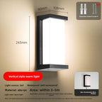 Outdoor Motion Sensor LED Wall Light – 30W IP65 Waterproof Security Light