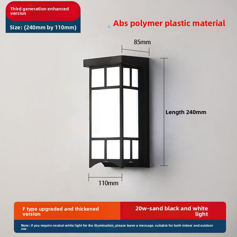 Outdoor Motion Sensor LED Wall Light – 30W IP65 Waterproof Security Light