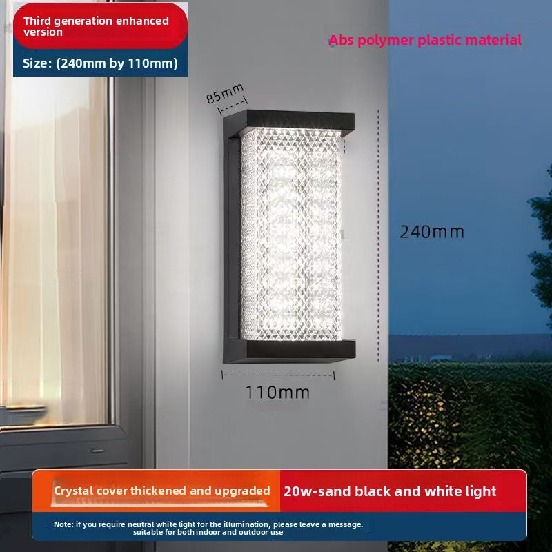 Outdoor Motion Sensor LED Wall Light – 30W IP65 Waterproof Security Light