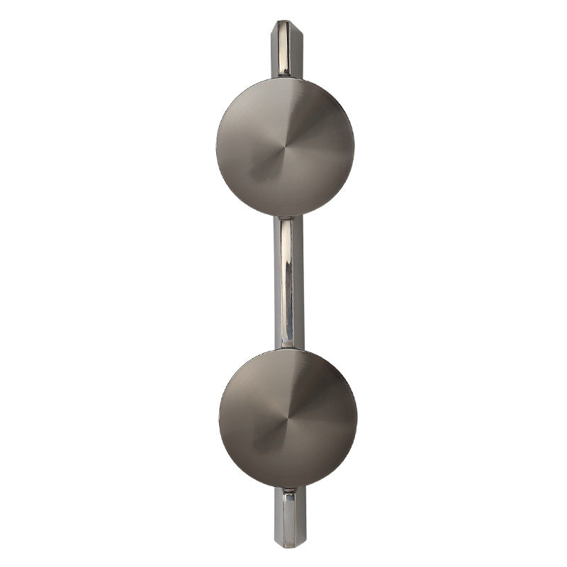 Minimalist Stainless Steel Projection Wall Lamp – 3W LED Art Light