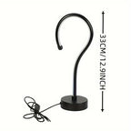 Creative question mark lamp pair as decorative bedroom accent
