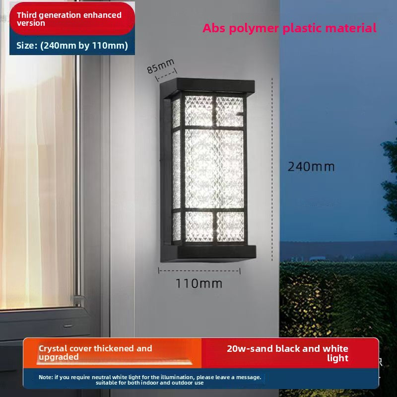 Outdoor Motion Sensor LED Wall Light – 30W IP65 Waterproof Security Light