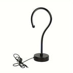 2-pack question mark lamps in cool white mode on study desk