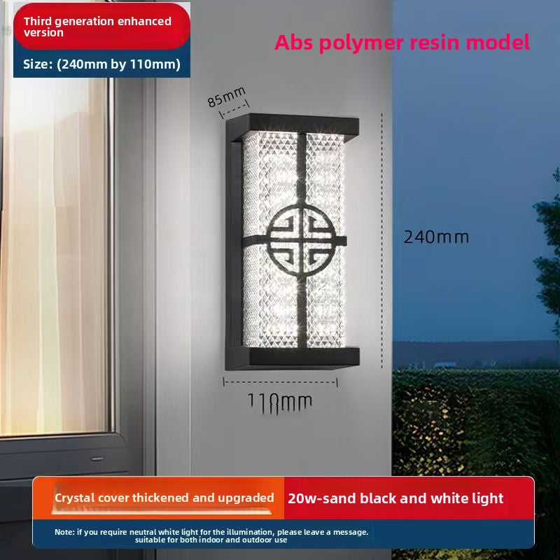 Outdoor Motion Sensor LED Wall Light – 30W IP65 Waterproof Security Light