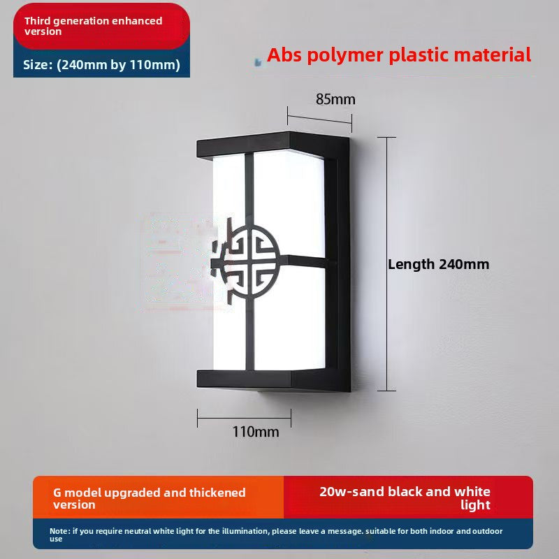 Outdoor Motion Sensor LED Wall Light – 30W IP65 Waterproof Security Light
