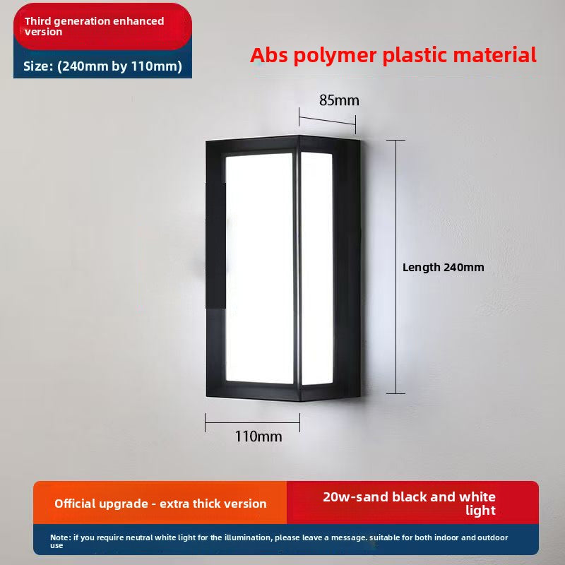Outdoor Motion Sensor LED Wall Light – 30W IP65 Waterproof Security Light