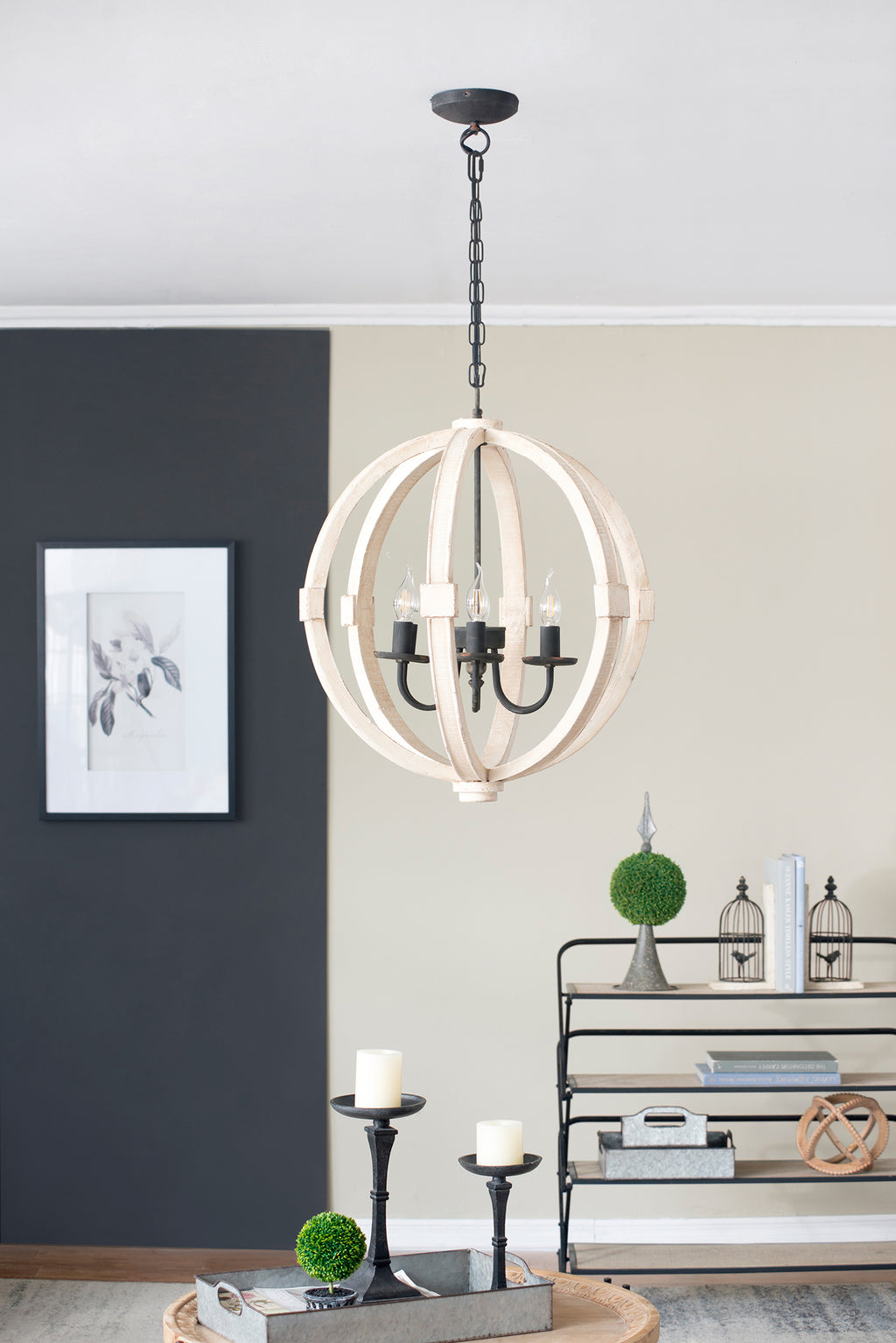farmhouse ceiling light fixture 6 light chandelier dining hall