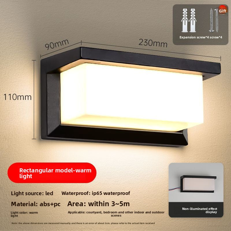 Outdoor Motion Sensor LED Wall Light – 30W IP65 Waterproof Security Light