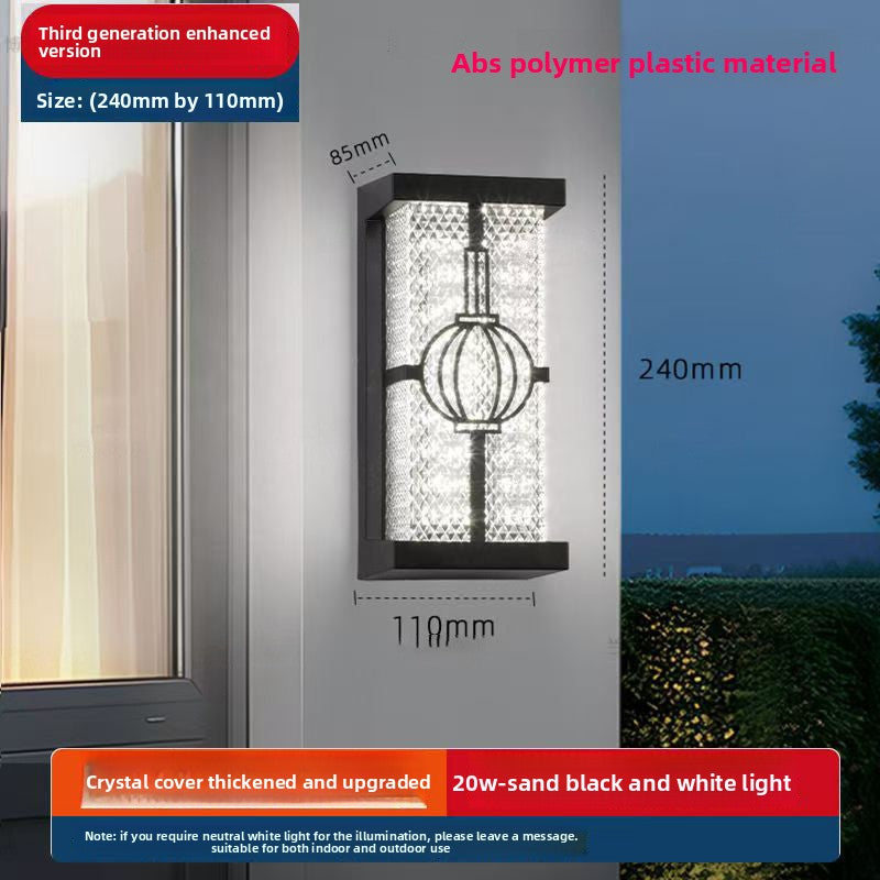 Outdoor Motion Sensor LED Wall Light – 30W IP65 Waterproof Security Light