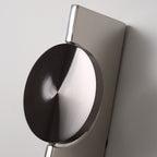 Minimalist Stainless Steel Projection Wall Lamp – 3W LED Art Light