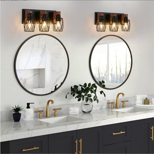 Modern farmhouse hallway wall light fixture design
