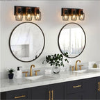 Modern farmhouse hallway wall light fixture design