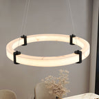 Minimalist LED pendant light enhancing modern home decor